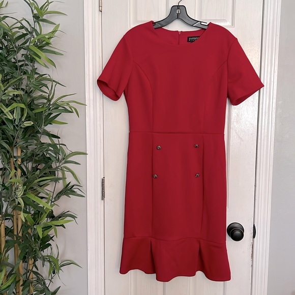 Enfocus studio red dress 10 - Picture 1 of 14